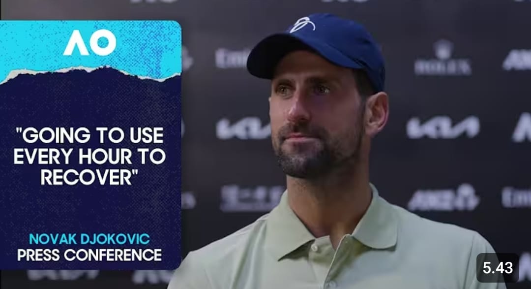 Djokovic ke final Australia Terbuka usai kalahkan Sinner, sebut ini salah satu performa terbaiknya dalam satu dekade.