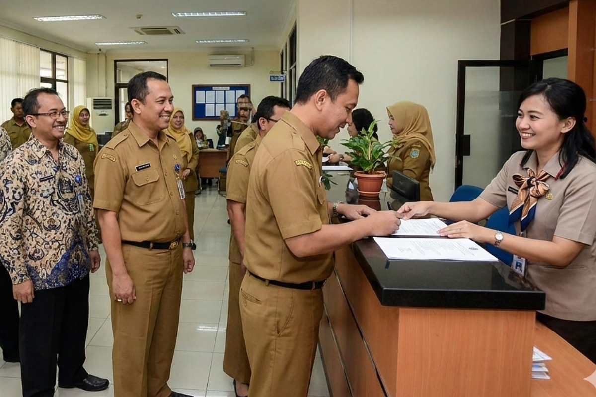 Viral rapel gaji pensiunan 2026 cair 5 Februari, TASPEN Kediri tegaskan belum ada keputusan resmi pemerintah.