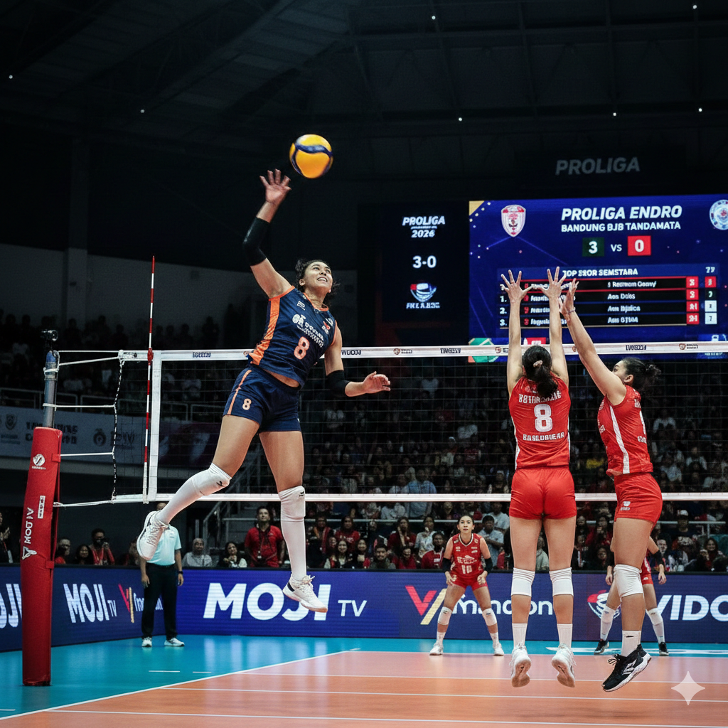 Jadwal Proliga 2026 Putri Pekan 5 Lengkap: Pertamina vs Elektrik PLN, Klasemen Terbaru dan Top Skor Megawati Mengancam