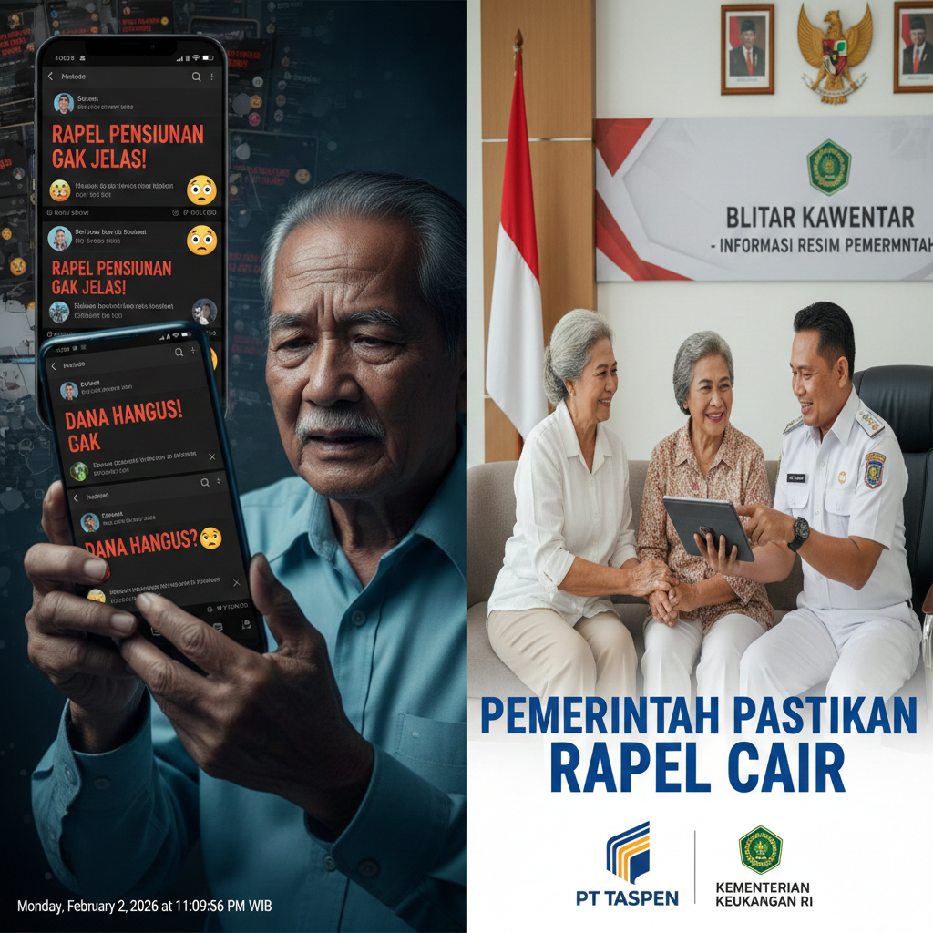 Viral Dana Rapel Kenaikan Gaji Pensiunan Disebut Tak Cair, Ini Penjelasan Resmi Pemerintah dan Taspen