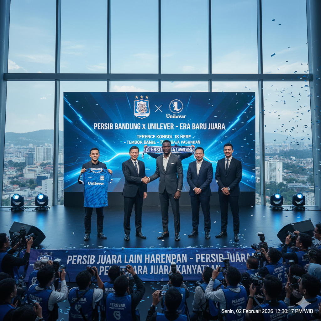 Update Bursa Transfer Persib Bandung! Unilever resmi masuk, saham Persib dilirik pemilik Man City. Bidik Terence Kongolo, eks bek Fulham secara gratis!