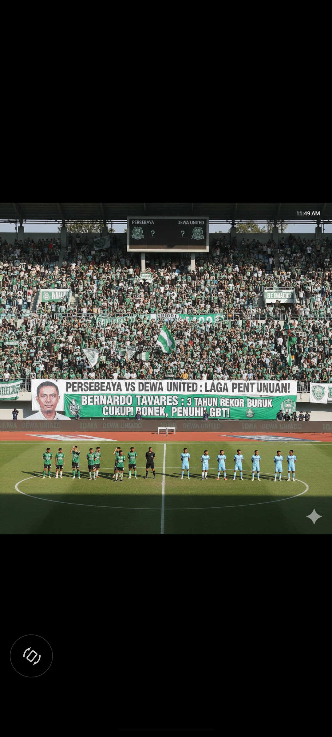 Persebaya vs Dewa United Jadi Laga Penentuan, Bernardo Tavares Akui Rekor Buruk 3 Tahun dan Minta Bonek Penuhi GBT