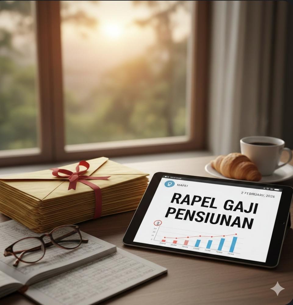 Isu rapel gaji pensiunan viral disebut cair 5 Februari. TASPEN menegaskan belum ada keputusan pemerintah soal rapel dan kenaikan pensiun.