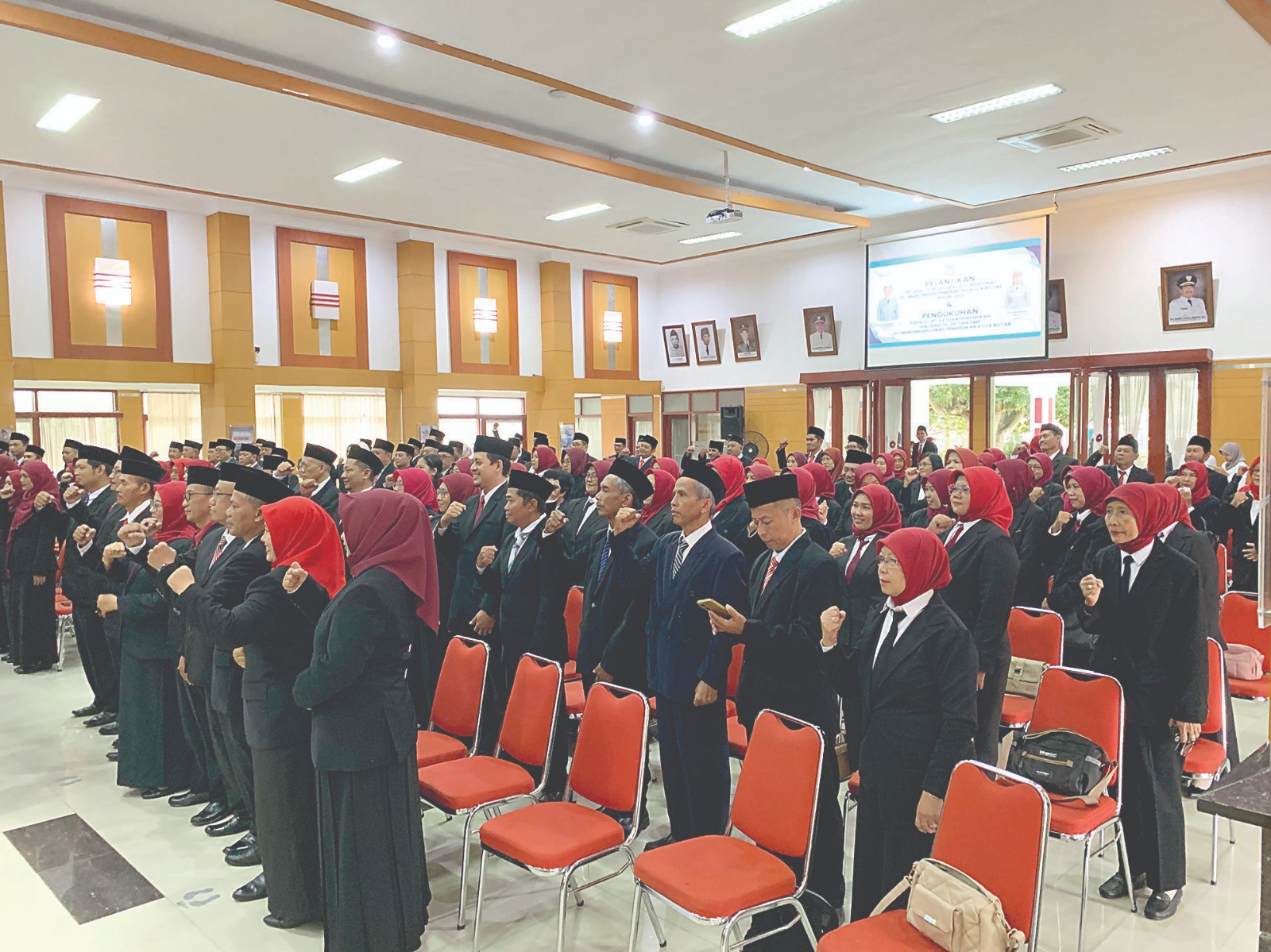 14 Kursi Kepsek di Kota Resmi Terisi Juga Siapkan Cadangan Pengganti yang Pensiun.