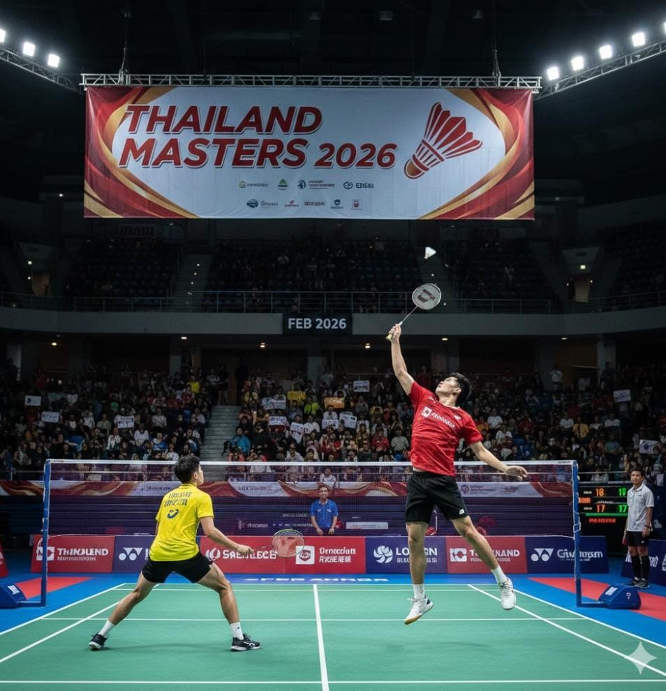 Jadwal final Thailand Masters 2026 hari ini, 5 wakil Indonesia tampil di partai puncak, termasuk duel panas Leo/Bagas vs rekan senegara.