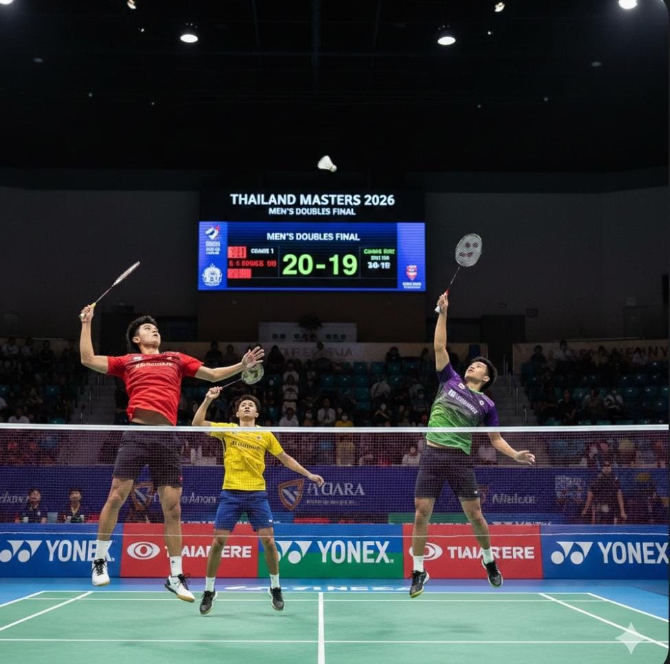 Hasil semifinal Thailand Master 2026 hari ini: 5 wakil Indonesia lolos final, ganda putra pastikan final sesama Merah Putih.