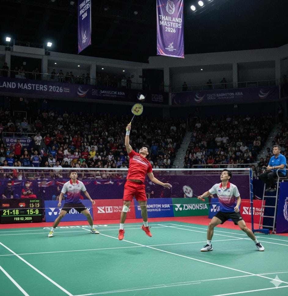 Hasil final Thailand Master 2026 hari ini: Indonesia borong 4 gelar juara, Zaki Ubaidillah hingga Leo/Bagas tampil dominan.