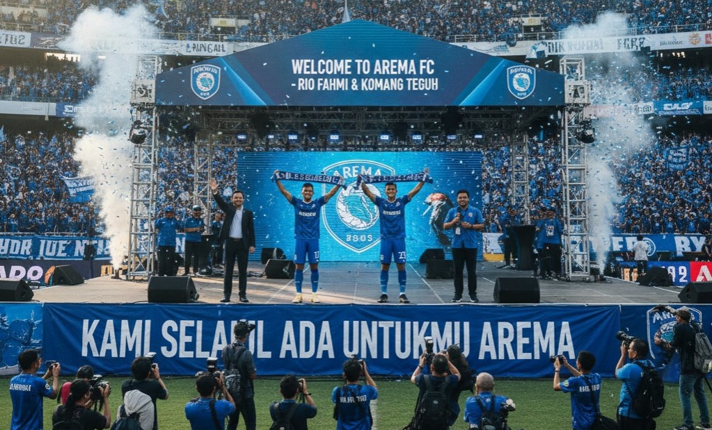 Update Bursa Transfer Arema FC: Rio Fahmi, Komang Teguh, dan Muhammad Al-Husaini dikabarkan segera gabung Singo Edan. Joel Vinicius siap meledak di lini depan!