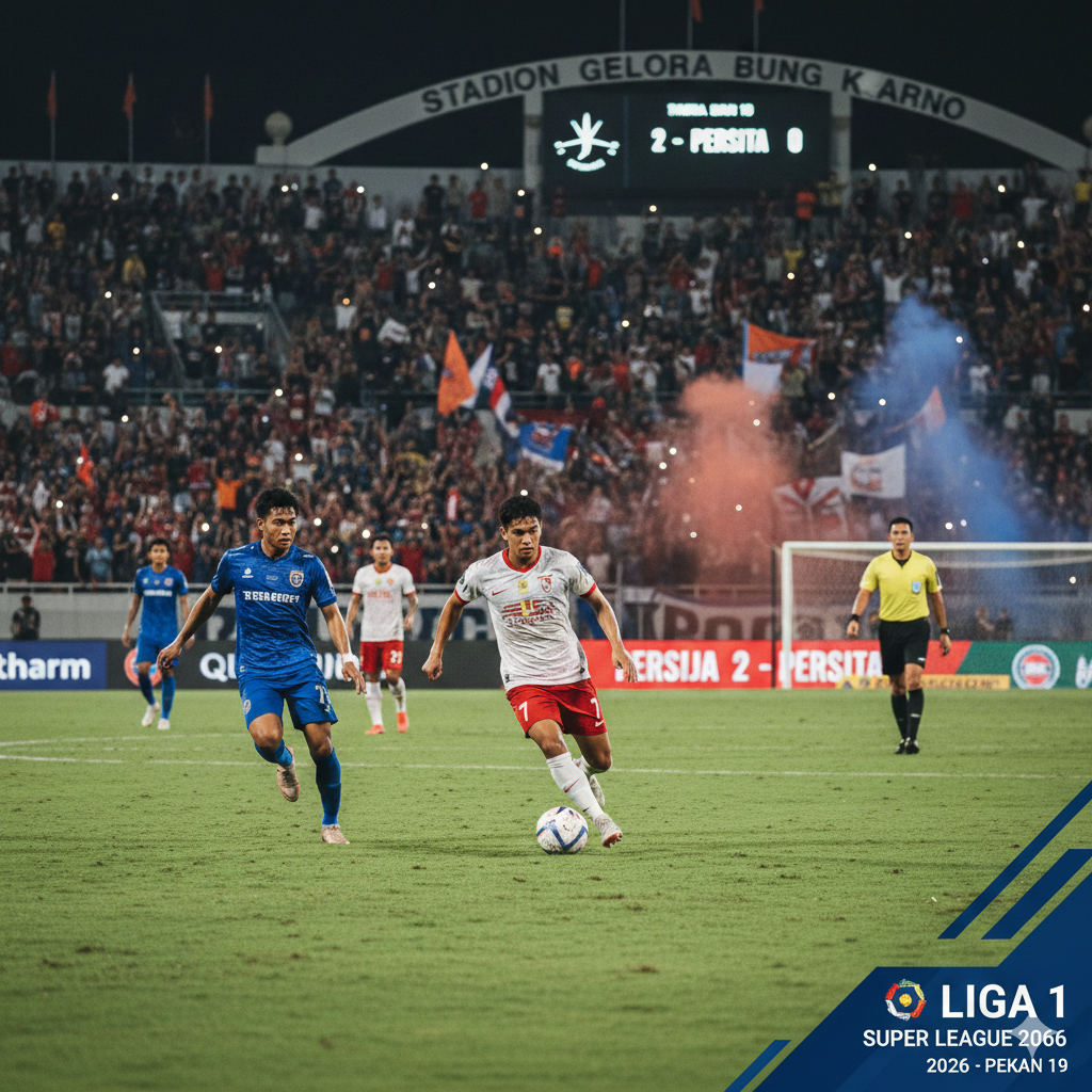 Hasil Liga 1 Super League 2026 Pekan 19: Persija Menang, Borneo FC Kokoh di Papan Atas, Klasemen Makin Panas