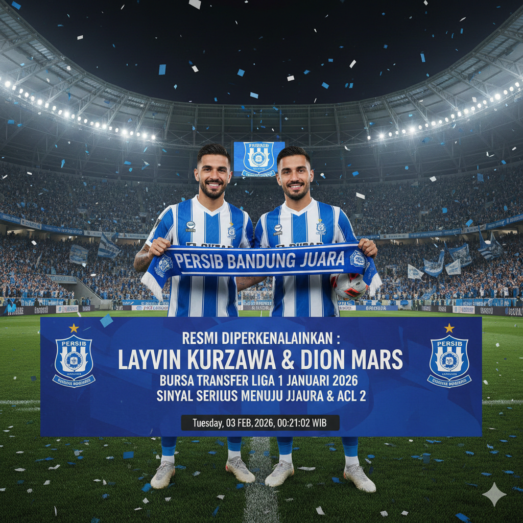 Persib Bandung Resmi Perkenalkan Layvin Kurzawa dan Dion Mars