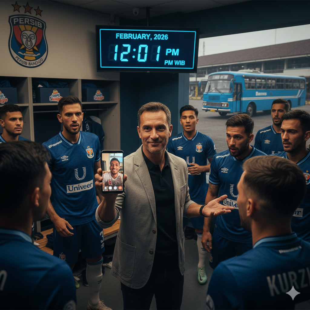 Terbongkar! Bojan Hodak ternyata dalang di balik Transfer Persib Bandung Dion Marks. Simak kode rahasia Banros di Sidolik & kabar terbaru Maung Bandung.