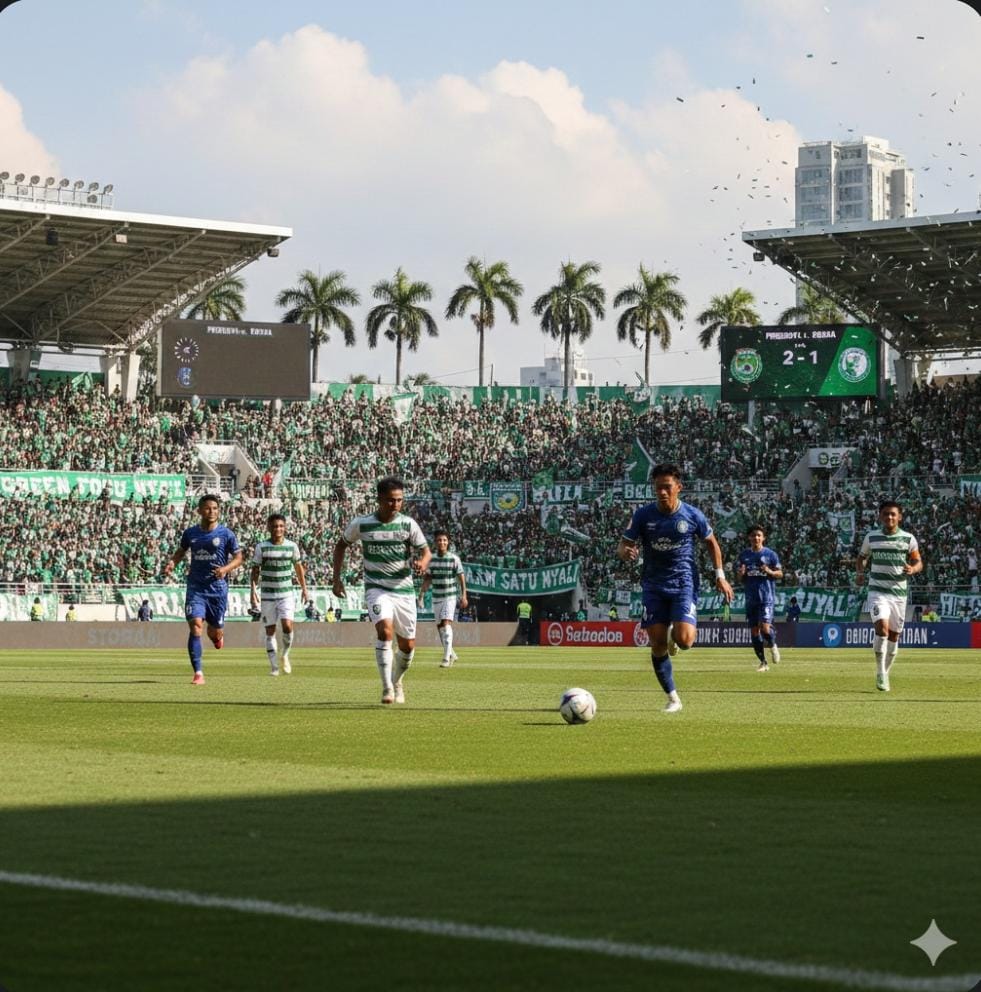 Persebaya vs Dewa United berakhir 1-1 di GBT. Bernardo Tavares kecewa karena gagal manfaatkan keunggulan pemain.