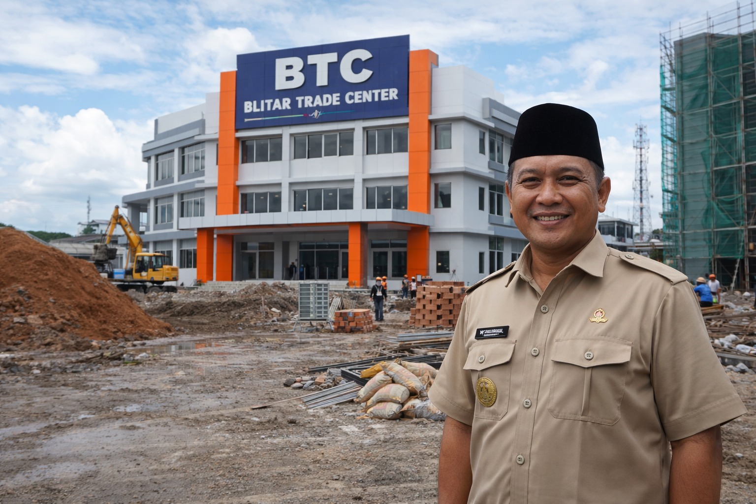 Pemerintah Kota Blitar menyiapkan anggaran sekitar Rp 2,5 miliar sebagai tahap awal pembangunan Blitar Trade Center (BTC).