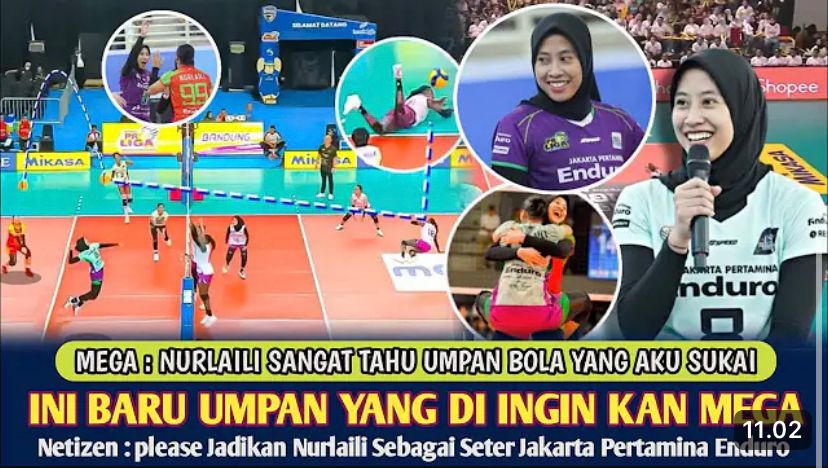 Megawati Hangestri jadi senjata utama Jakarta Pertamina Enduro, puncaki Proliga 2026 dengan spike brutal dan chemistry apik bersama Nur Laili.