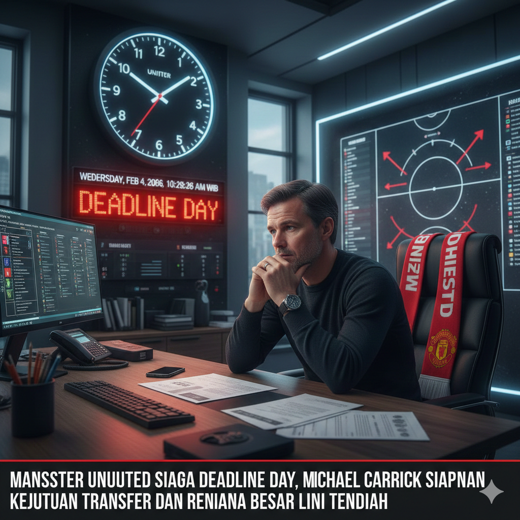 Michael Carrick Siapkan Kejutan Transfer dan Rencana Besar Lini Tengah