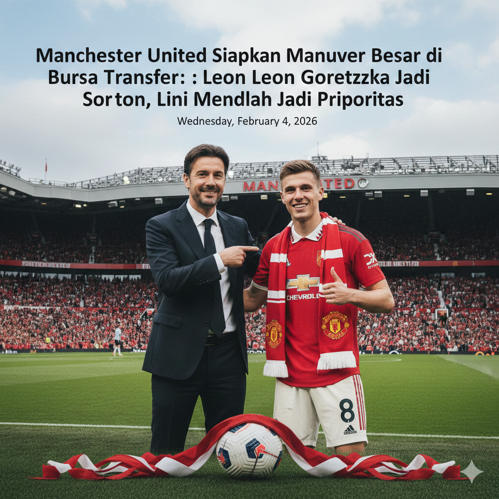 Manchester United Siapkan Manuver Besar di Bursa Transfer