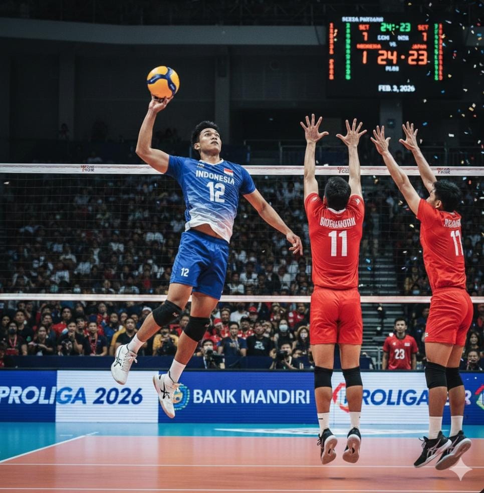 Megawati Hangestri Proliga 2026 viral di Malaysia. Bintang Jakarta Pertamina Enduro disebut ancaman serius voli ASEAN.