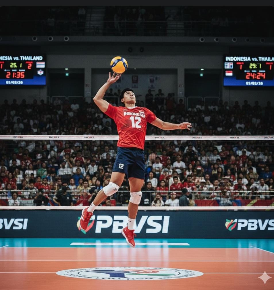 Daftar pemain voli putra terbaik Indonesia 2025 dipimpin Rivan Nurmulki. Simak ranking lengkap opposite dan outside hitter terbaik.