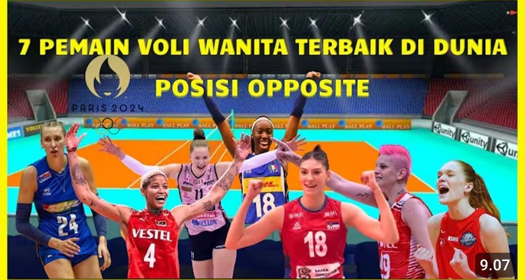 Daftar 7 opposite hitter voli putri terbaik dunia, Isabelle Haak jadi nomor 1. Simak prestasi Egonu, Boskovic, hingga Melissa Vargas.