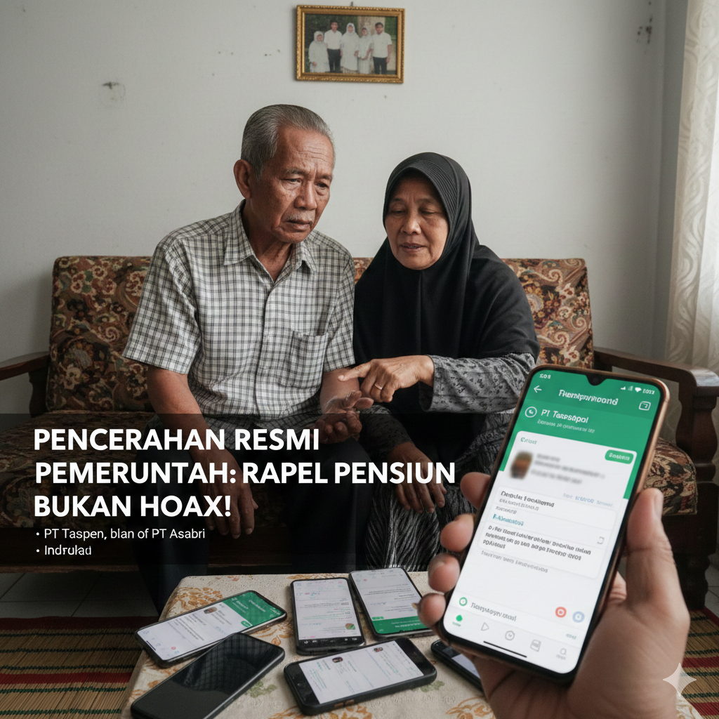 Ramai Kabar Dana Rapel Pensiun Cair di WhatsApp, Ini Penjelasan Resmi Pemerintah soal Mekanisme dan Jadwalnya