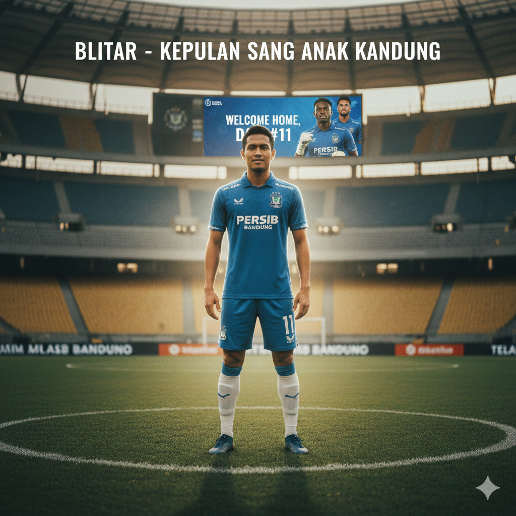 Dedi Kusnandar Persib Bandung Pulang ke Rumah, Bukan Sekadar Comeback tapi Kebangkitan Jiwa Maung Bandung
