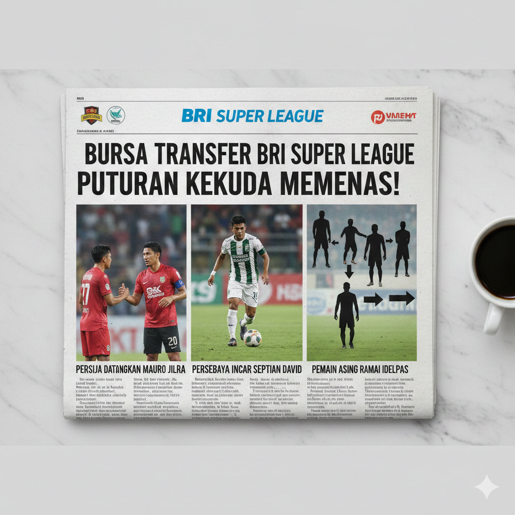 Bursa transfer BRI Super League putaran kedua memanas.