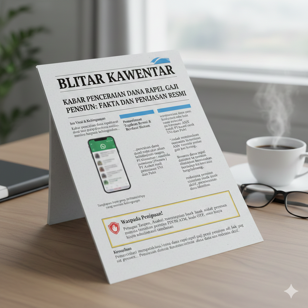 Dana Rapel Pensiun Ramai Disebut Cair di WhatsApp, Ini Penjelasan Resmi Pemerintah soal Mekanisme dan Jadwalnya
