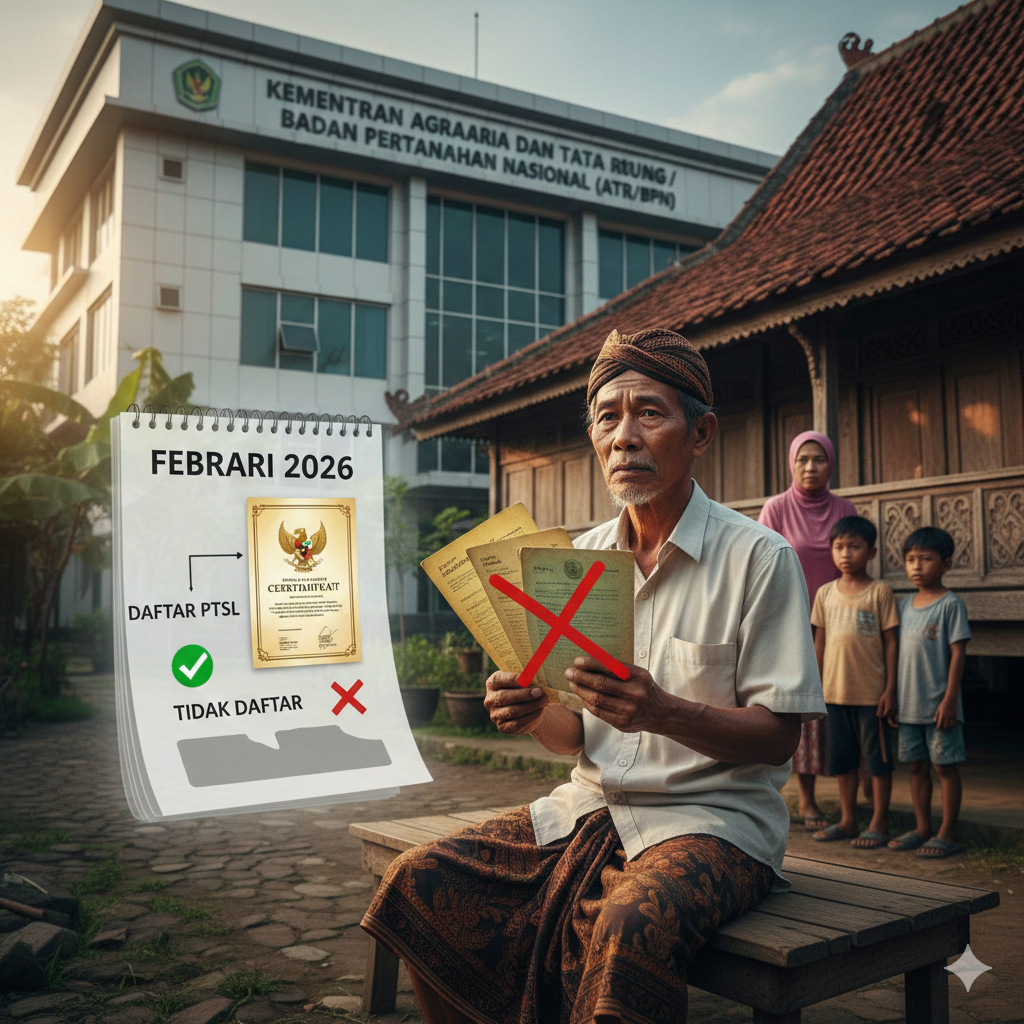 Viral Surat Tanah Adat Tak Berlaku Mulai 2 Februari 2026, ATR/BPN Tegaskan Bukan Disita Negara