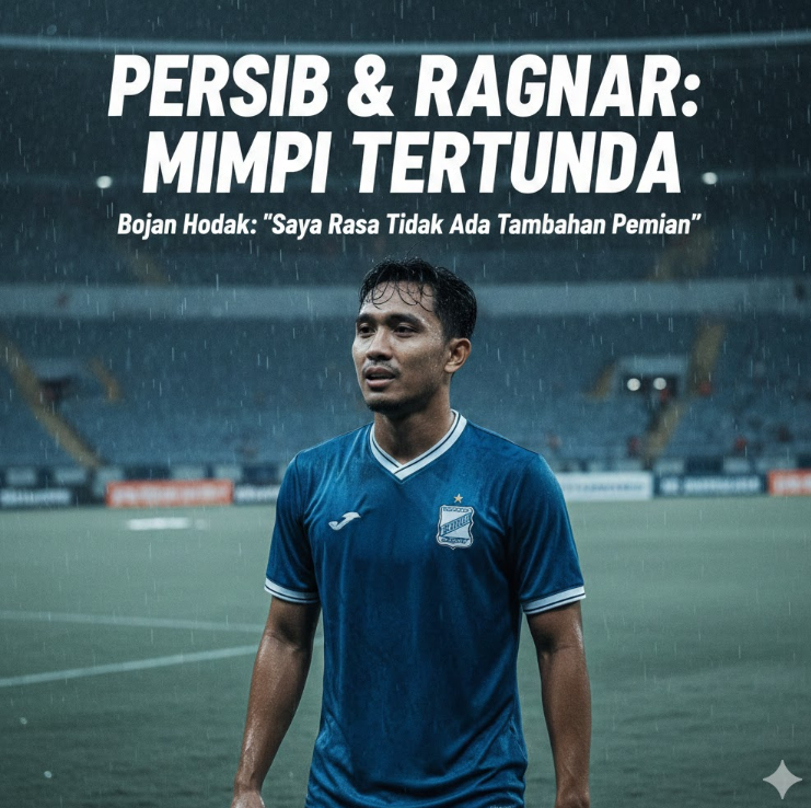 Bojan Hodak beri sinyal batal rekrut Ragnar Oratmangoen ke Persib Bandung. Fokus maksimalkan skuad Super League 2025/2026. Simak alasannya!