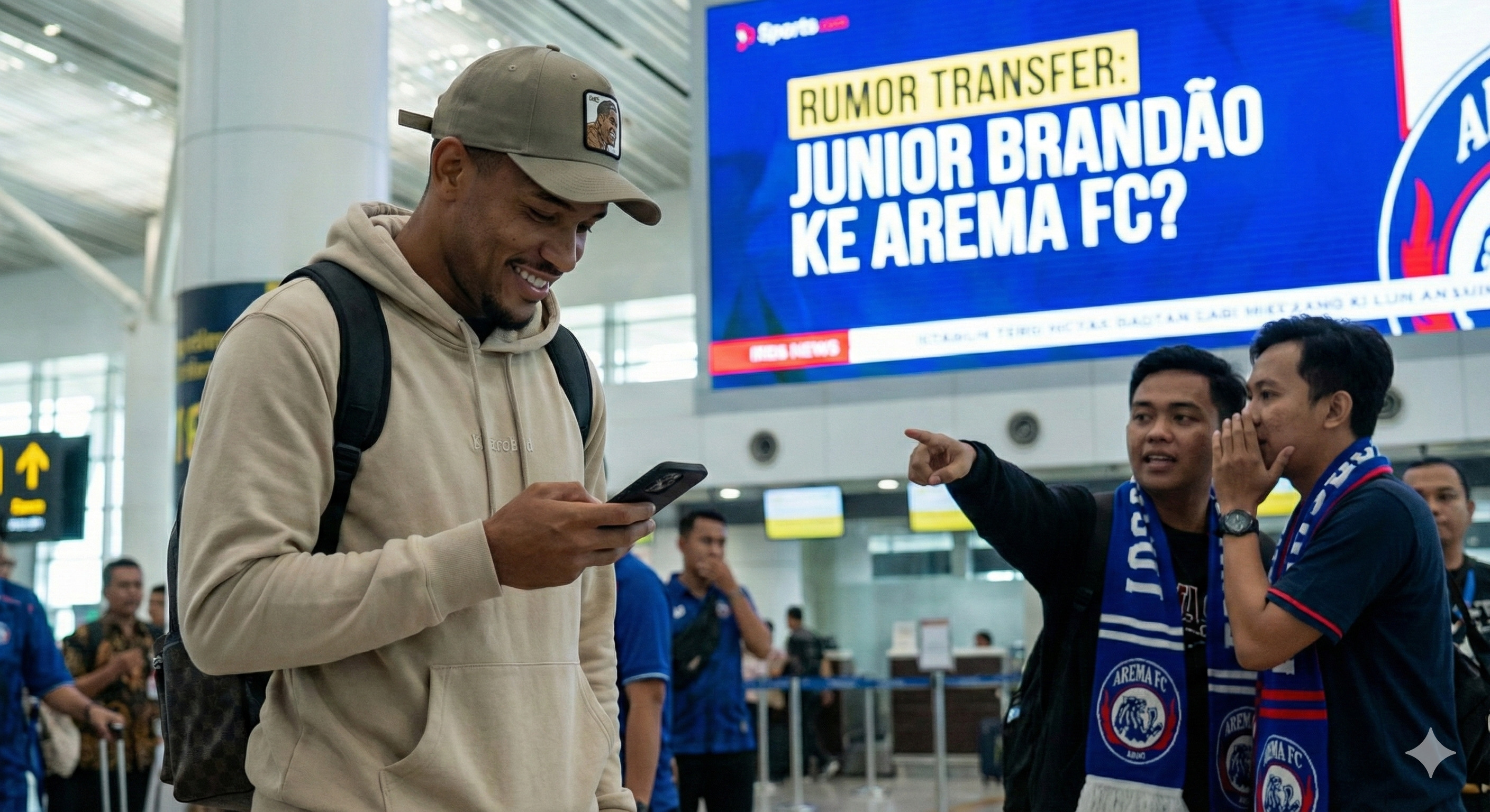 Bursa transfer memanas! Rumor Junior Brand&atilde;o ke Arema FC kian santer. Eks bomber Madura United ini dinilai solusi tepat lini serang Singo