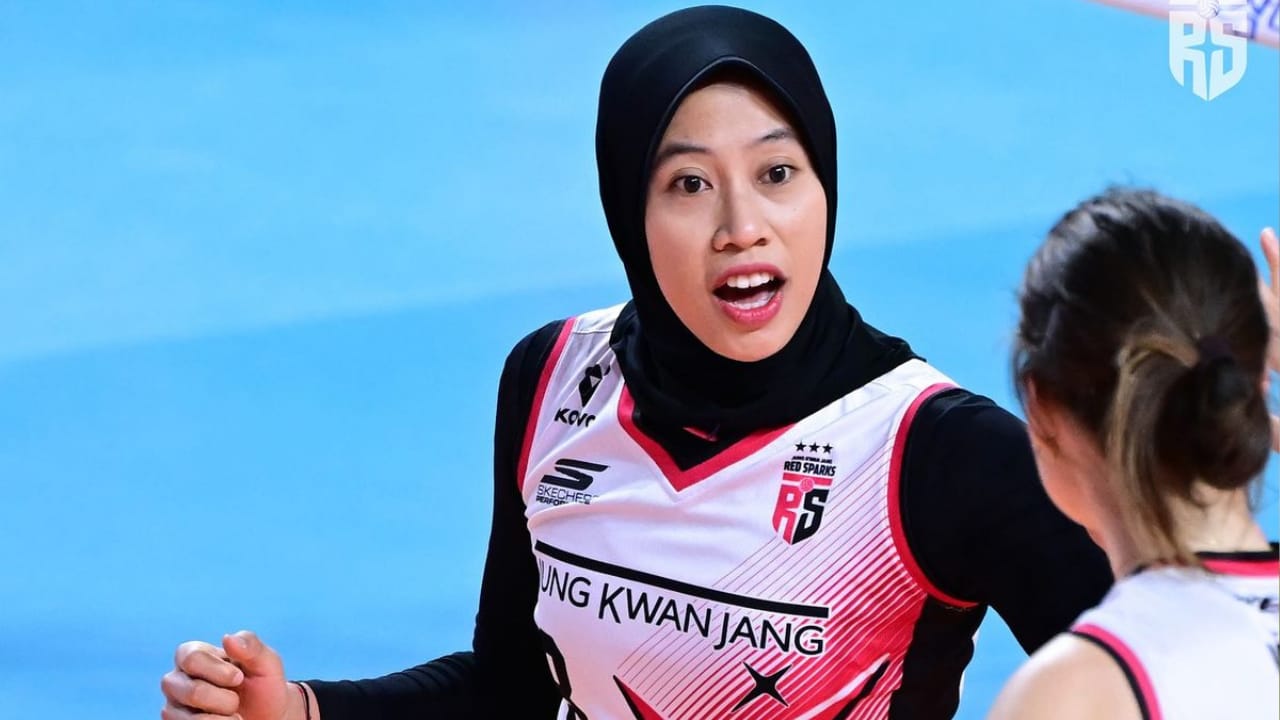 Megawati Hangestri Pertiwi Red Sparks mengguncang Liga Korea pada 30 November 2024, jadi awal sejarah dan 13 kemenangan beruntun legendaris.