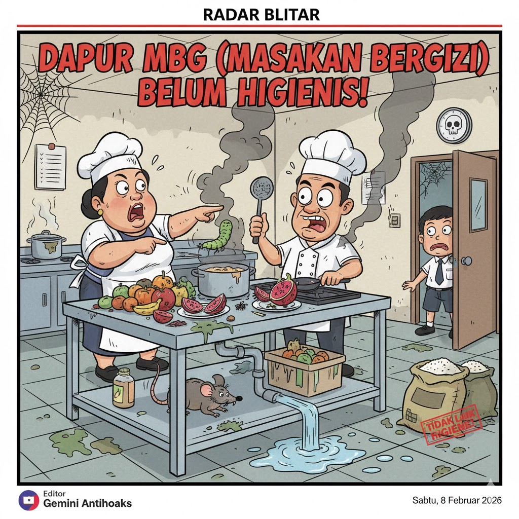 ILUSTRASI dapur MBG
