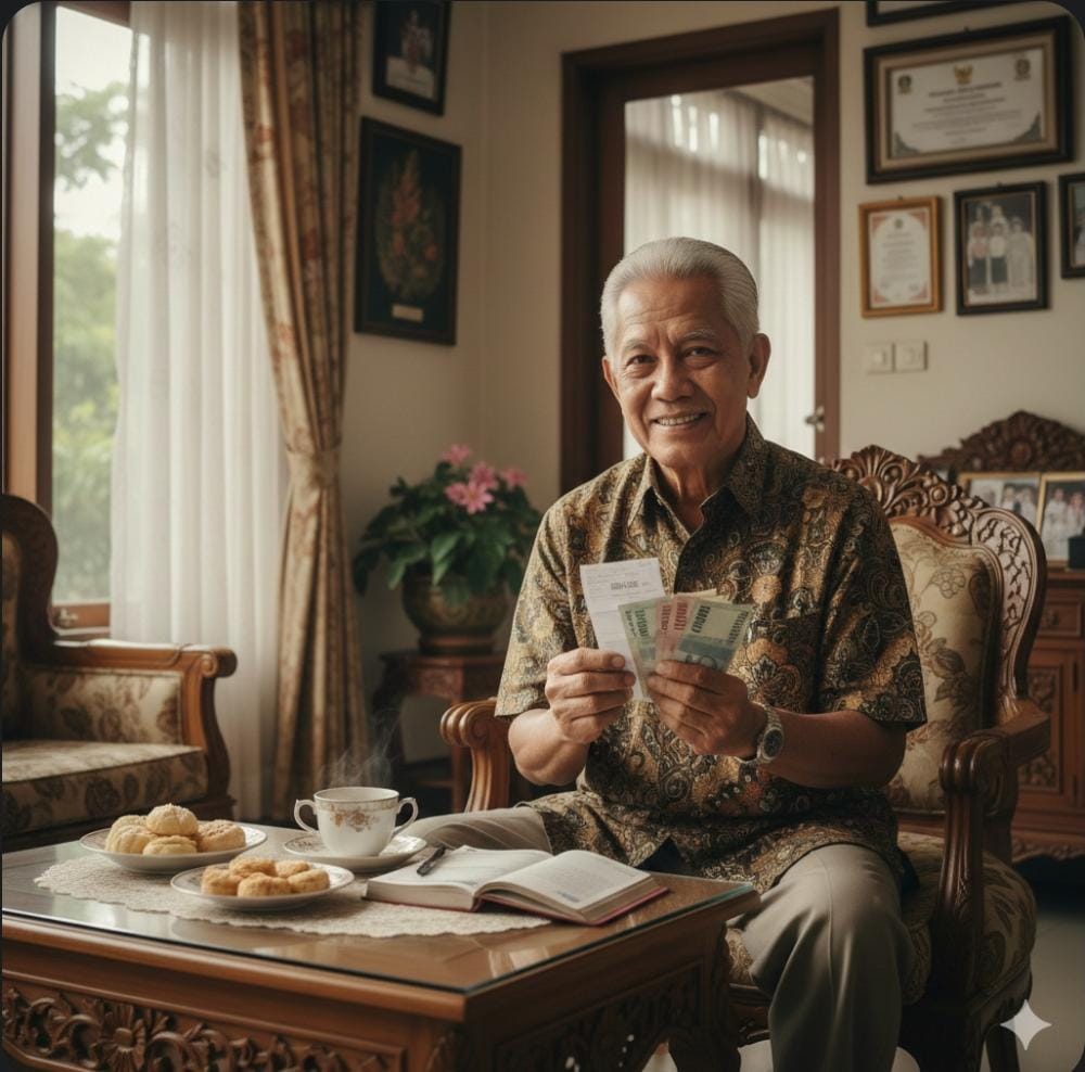 Rapel gaji pensiunan 2026 viral disebut sudah cair. TASPEN menegaskan belum ada keputusan resmi pemerintah terkait pembayaran rapelan.