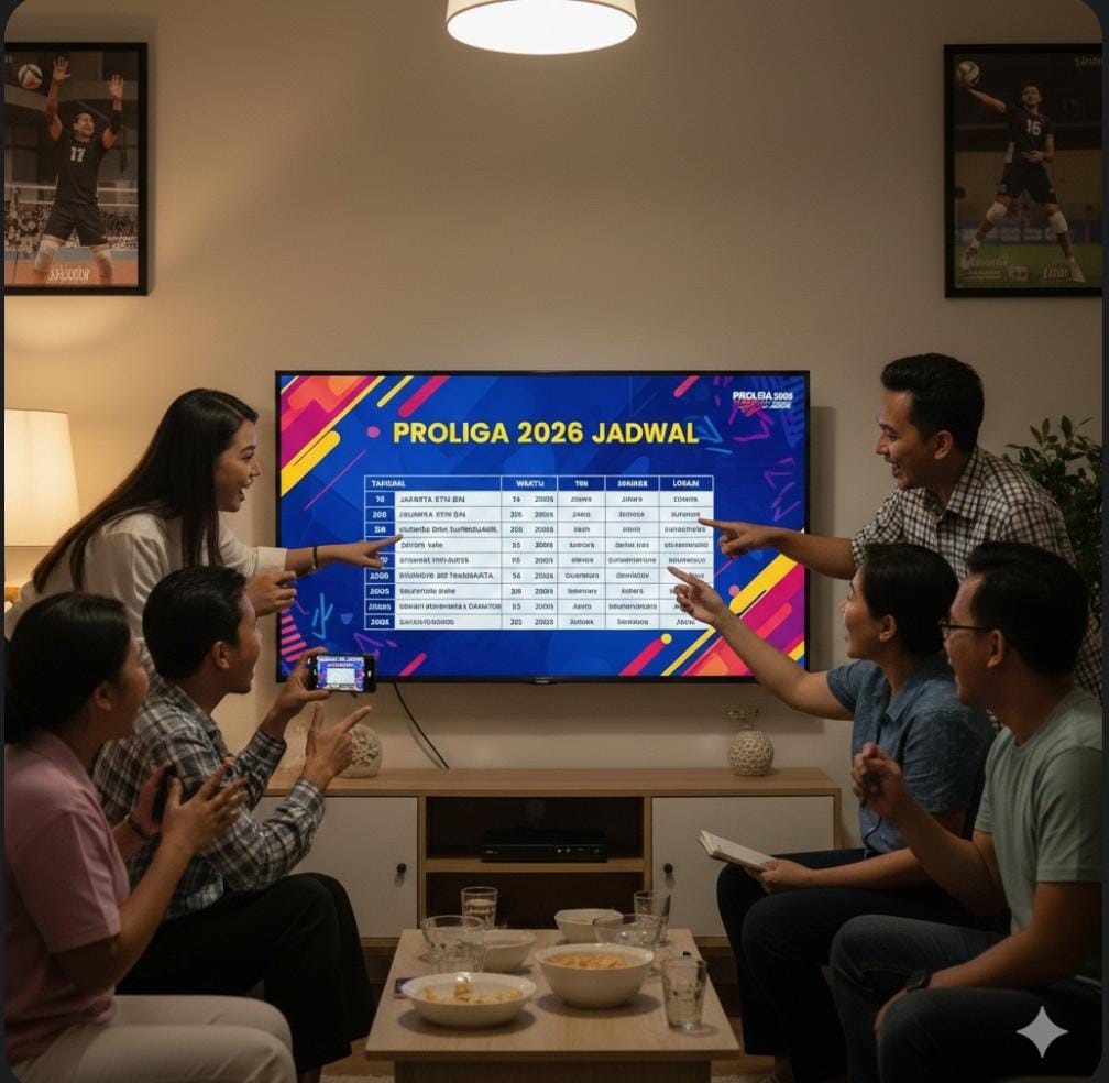 Jadwal voli Proliga 2026 terbaru lengkap dengan hasil pertandingan, klasemen sementara, serta daftar top skor sektor putra dan putri.