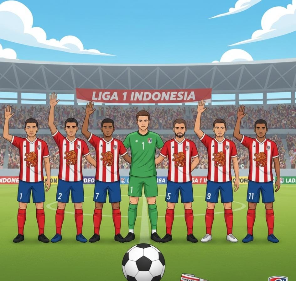 Prediksi line up Persija Jakarta vs Arema FC pekan 20 BRI Super League 2025-26, duel panas dua tim besar penuh gengsi.