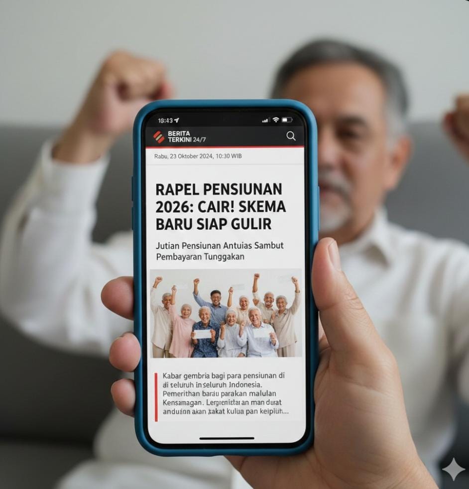 TASPEN tegaskan rapel gaji pensiunan 2026 belum ada keputusan resmi. Waspadai informasi viral dan cek kanal resmi TASPEN.