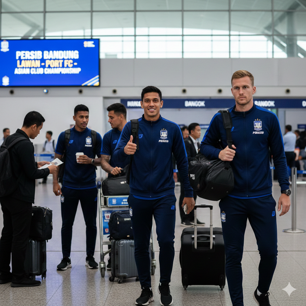 Persiapan Persib Bandung lawan Port FC di Thailand tanpa Marc Klok. Ciro Alves dkk optimis curi 3 poin. Simak update skuad Maung Bandung!