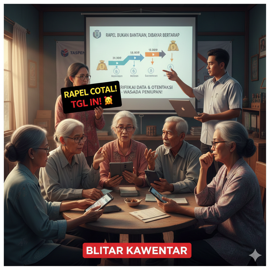 Heboh Kabar Rapel Pensiunan Cair Serentak, Ini Penjelasan Resmi Soal Jadwal, Mekanisme, dan Hak Penerima