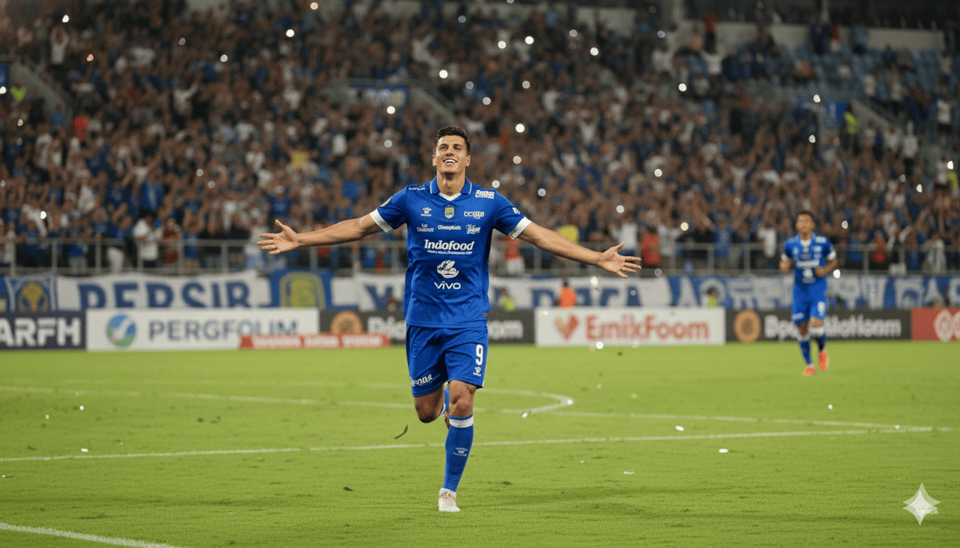 Siap tempur! Sergio Castel ke Persib jadi tumpuan lini depan di Asia. Cek daftar pemain dan persiapan keberangkatan Persib ke Bangkok.  