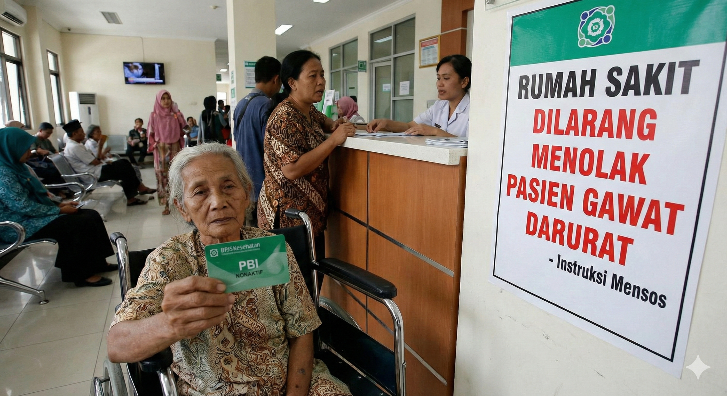 Pasien cuci darah ditolak karena BPJS PBI nonaktif? Mensos Gus Ipul instruksikan RS wajib layani pasien dulu.