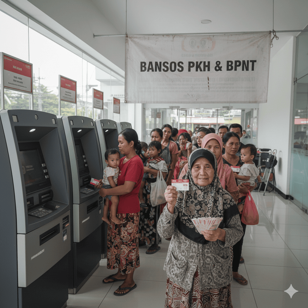 Kabar gembira! Bansos PKH Februari tahap 1 mulai ditransfer serentak. Simak rincian nominal tiap komponen & tips cek saldo via HP agar kartu aman.