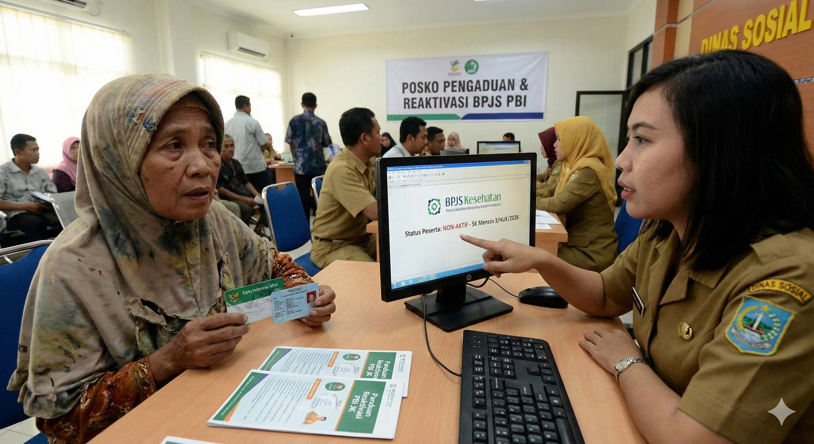 Kartu BPJS PBI dinonaktifkan per 1 Februari 2026? Jangan panik. Simak penjelasan Mensos, syarat reaktivasi, dan jaminan layanan di RS.