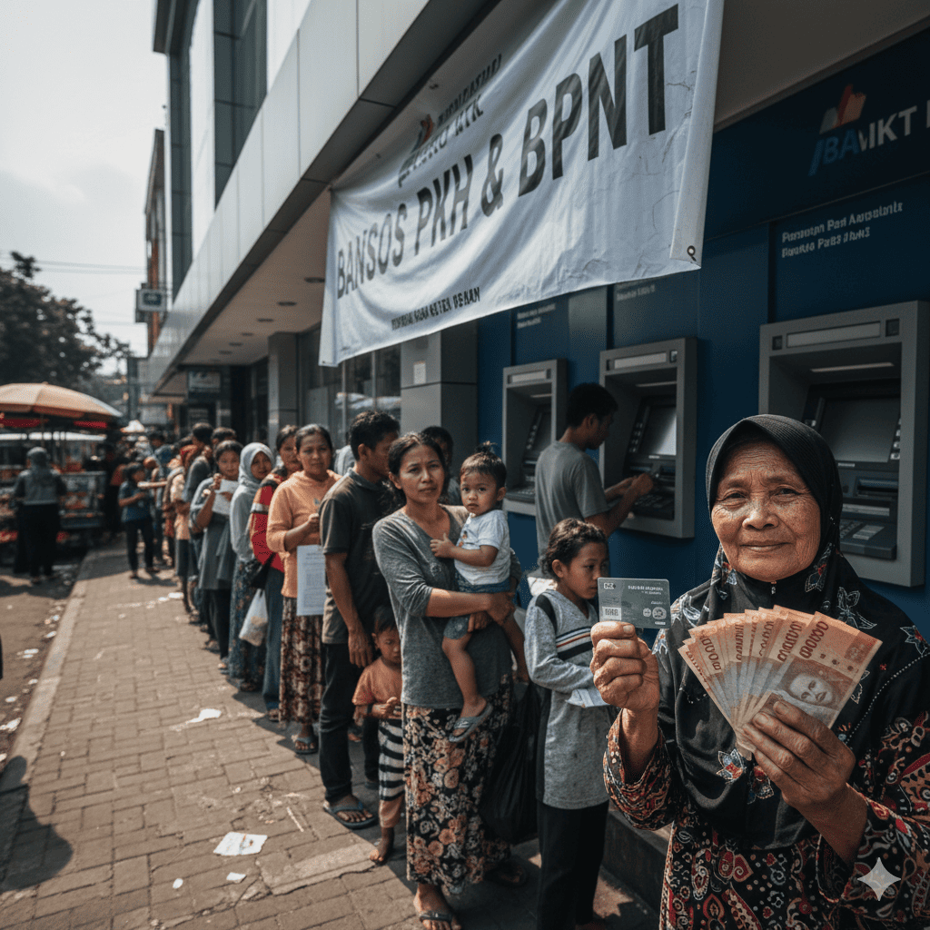 Kabar BPJS & Bansos PKH Februari cair bertahap! Simak daftar daerah yang sudah mendarat saldonya & alasan mengapa KKS Anda mungkin masih kosong.