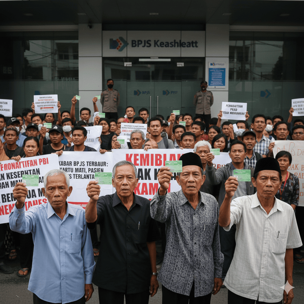 Cek kabar BPJS Kesehatan terbaru! Pasien kronis dilarang cuci darah karena kartu nonaktif. Aktivis kritik kriteria kemiskinan pemerintah.