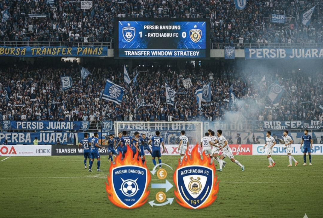 Persib Bandung vs Ratchaburi FC Jadi Panggung Panas, Strategi Bursa Transfer