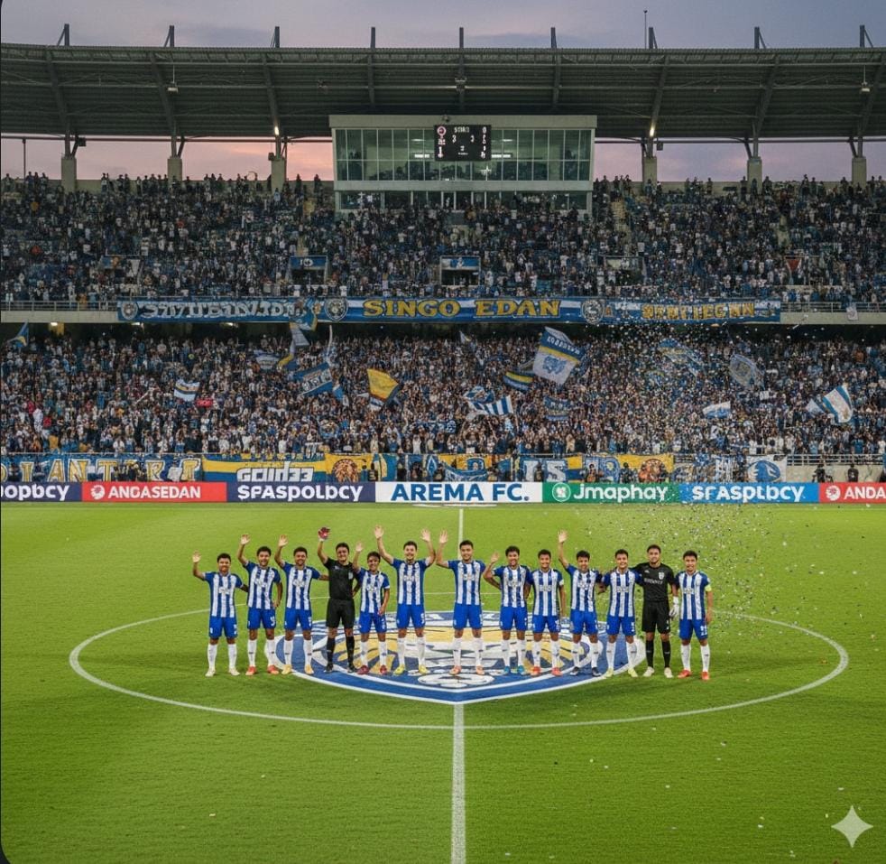 Arema FC kalahkan Persija Jakarta 2-0 lewat brace Gabi pada Super League 2025/2026 dan membawa Singo Edan naik klasemen sementara.