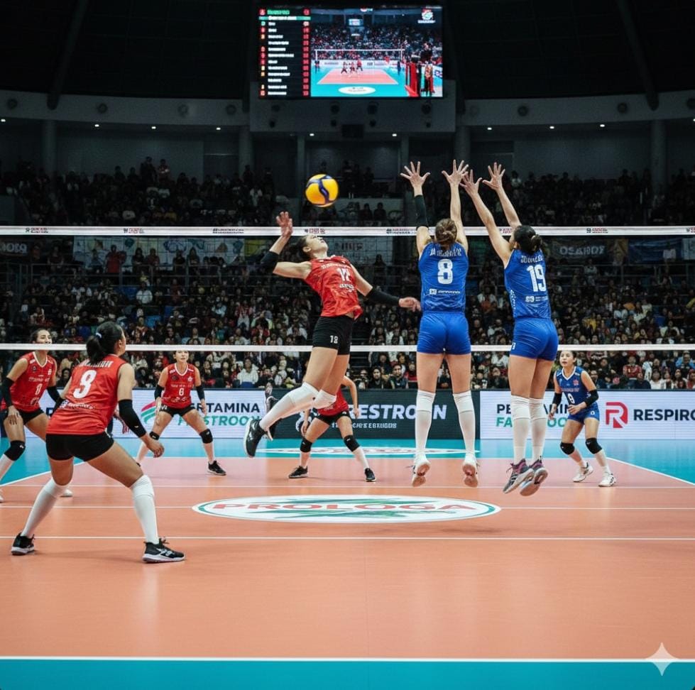 Hasil voli Proliga 2026 terbaru lengkap dengan klasemen, top skor, dan jadwal pekan ketiga yang menghadirkan duel seru.
