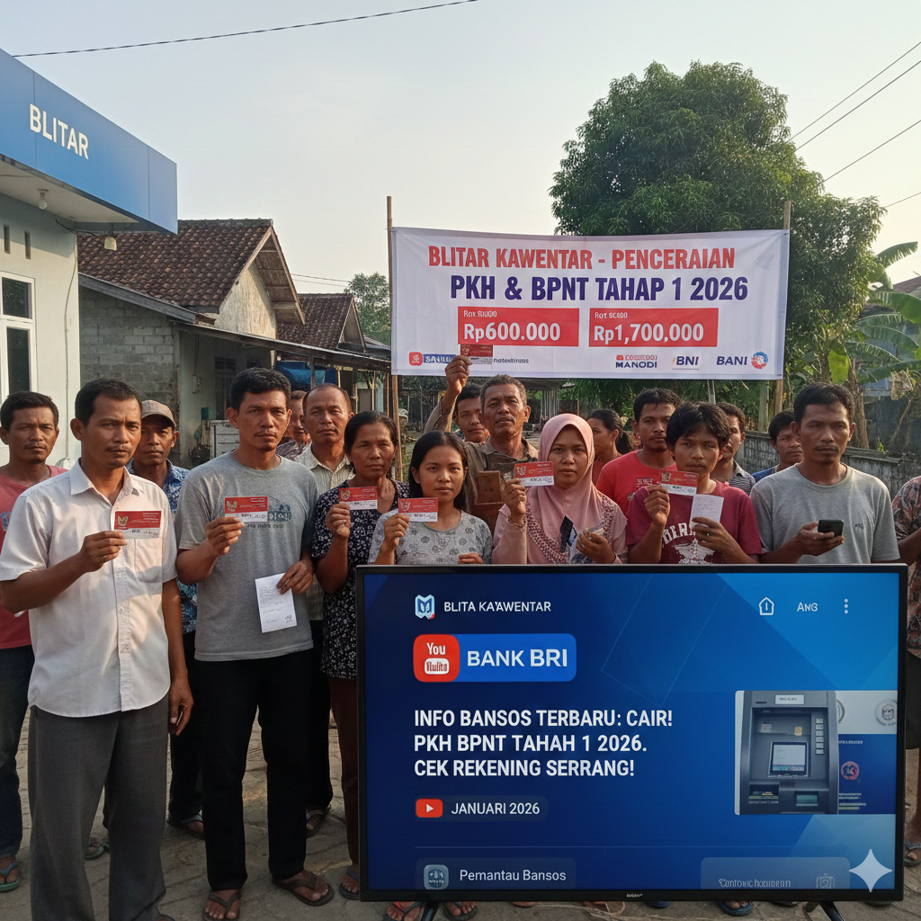 PKH BPNT Tahap 1 Tahun 2026 Ramai Dibahas, Ini Daftar Daerah dan Bank yang Terpantau Cair