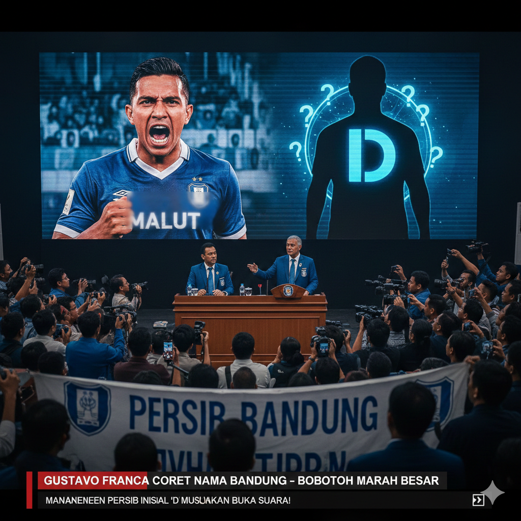 Aksi Gustavo Franca coret nama Bandung bikin heboh! Cek bocoran pemain baru Persib berinisial D dan fokus pada berita Persib terbaru di sini.