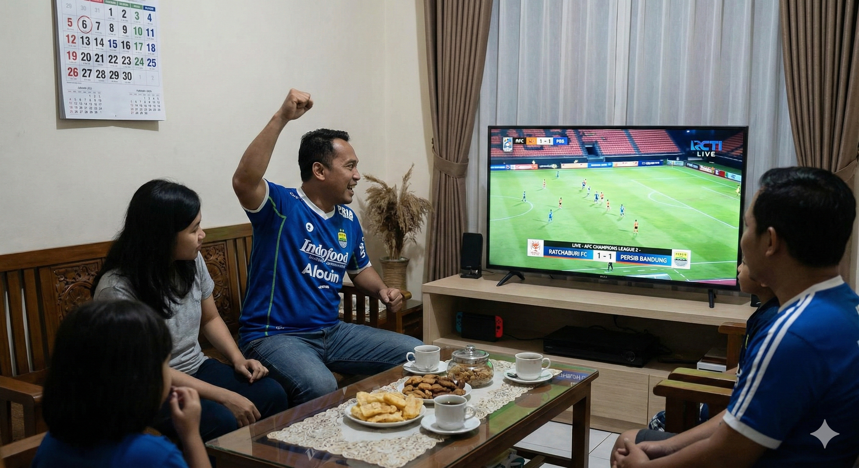 Tayang di RCTI! Simak jadwal siaran langsung Persib vs Ratchaburi FC di 16 Besar ACL 2. Cek prediksi skor dan analisis kondisi tim di sini.